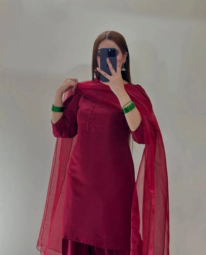Stunning Farshi Shalwar Dress 3pcs