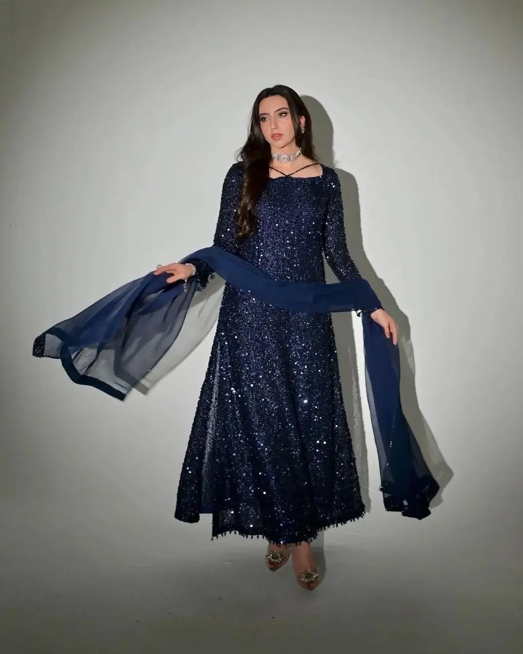 Luxury Sequin 3 Piece Dress